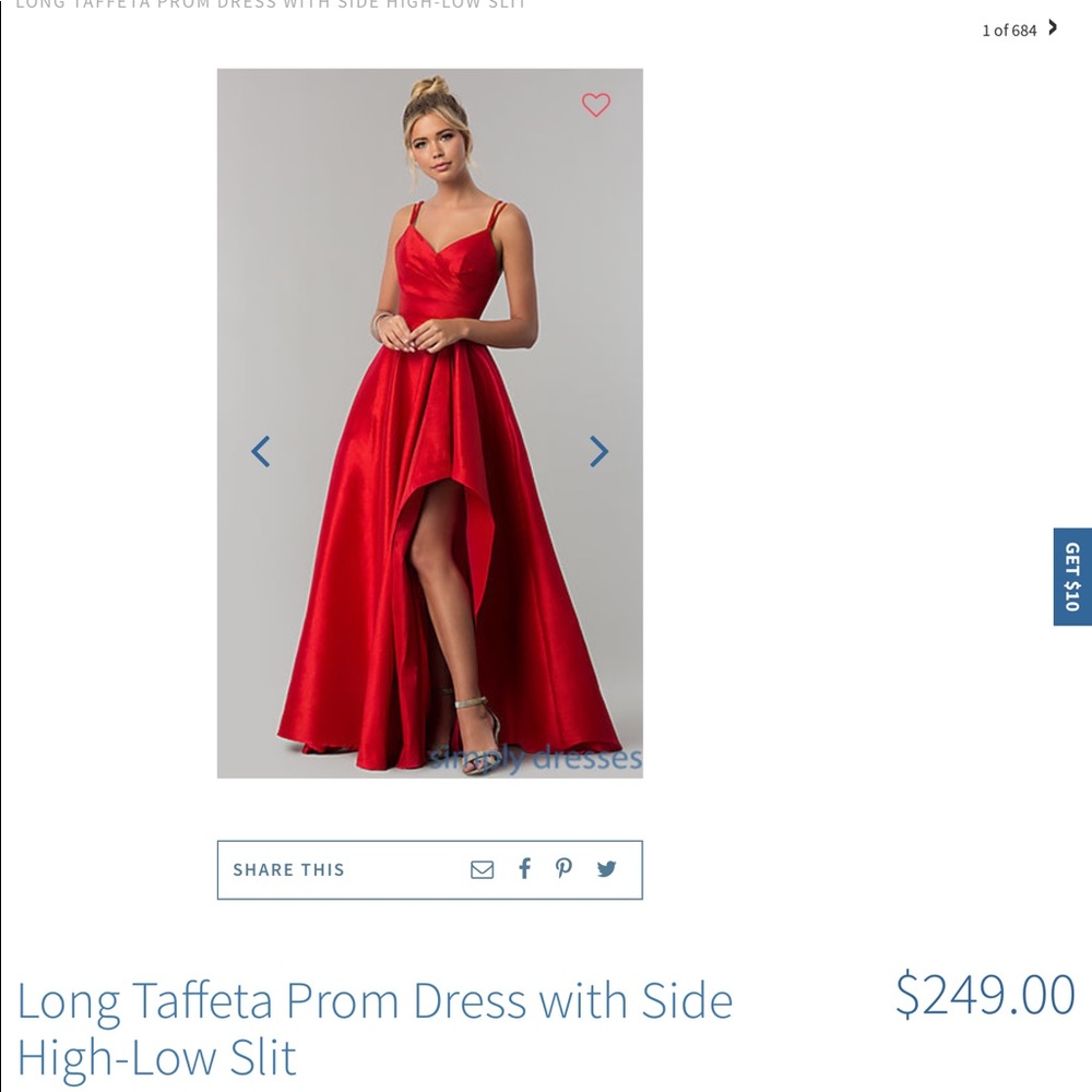 Red Prom Dress